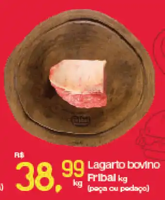 Cometa Supermercados Lagarto bovino Fribal oferta