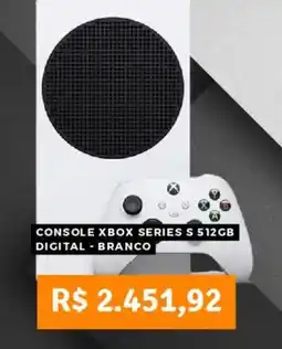 Pontofrio Console xbox series s 512gb digital - branco oferta