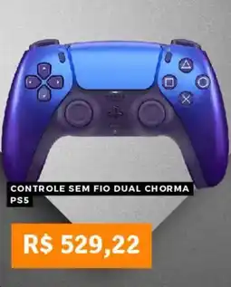 Pontofrio Controle sem fio dual chorma oferta