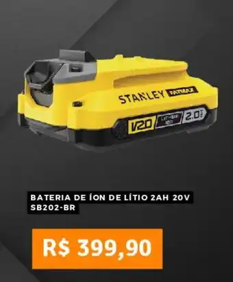 Pontofrio Bateria de ion de lítio 2ah 20v sb202-br oferta