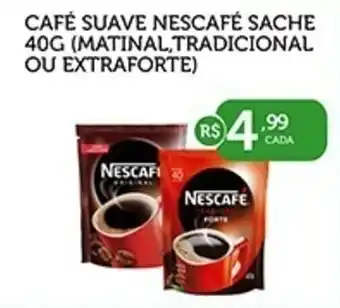 CenterBox Café suave nescafé sache oferta