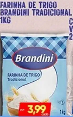 Novo Mix Farinha de trigo brandini tradicional oferta