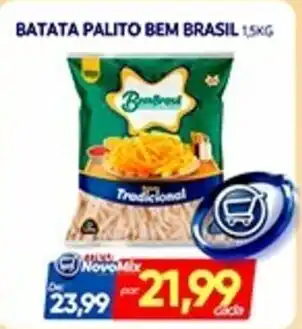 Novo Mix Batata palito bem brasil oferta