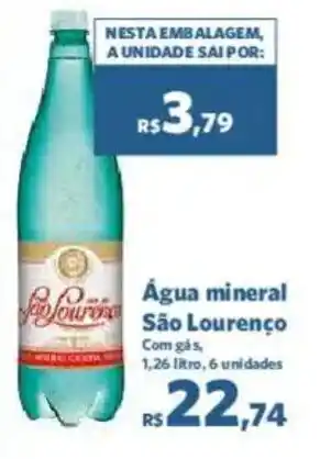 Sam's Club Água mineral São Lourenço oferta