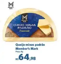 Sam's Club Queijo minas padrão Member's Mark Peça, oferta