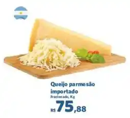 Sam's Club Queijo parmesão importado Fracionado, oferta