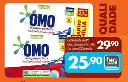 Supermercados Big Compra Detergente em Pó Omo Lavagem Perfeita Cartucho cada oferta