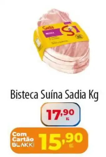 Akki Atacadista Bisteca Suína Sadia oferta