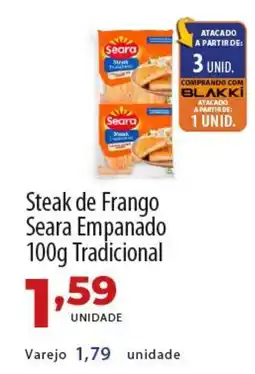 Akki Atacadista Steak de Frango Seara Empanado Tradicional oferta