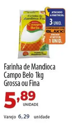 Akki Atacadista Farinha de Mandioca Campo Belo oferta