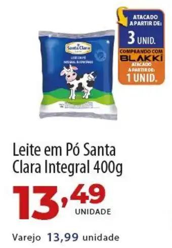 Akki Atacadista Leite em Pó Santa Clara Integral oferta