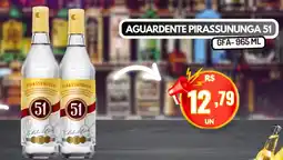 Serrano Supermercado Aguardente pirassununga 51 oferta