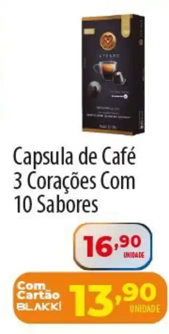 Akki Atacadista Capsula de Café 3 Corações oferta