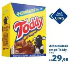 Sam's Club Achocolatado em pó Toddy oferta