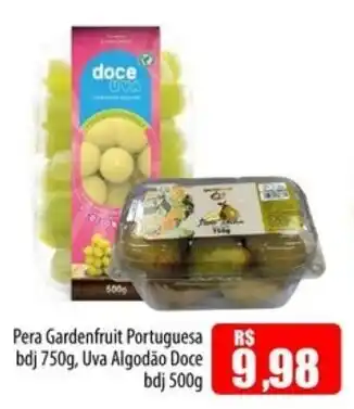 Proença Supermercados Pera Gardenfruit Portuguesa bdj, Uva Algodão Doce oferta