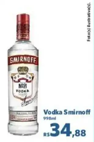 Sam's Club Vodka Smirnoff oferta