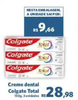 Sam's Club Creme dental Colgate Total oferta