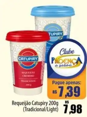 Proença Supermercados Requeijão Catupiry oferta