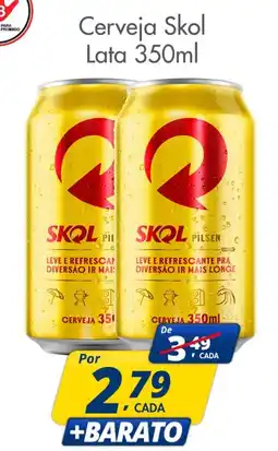 Delta Supermercados Cerveja Skol Lata oferta