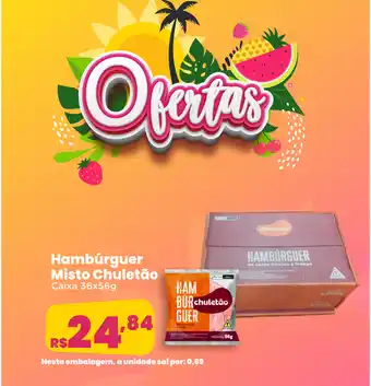 Ultrabox Hambúrguer Misto Chuletão oferta