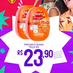 Royal Supermercados Presunto seara peça oferta