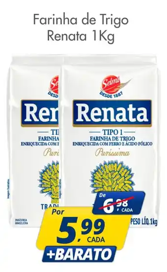 Delta Supermercados Farinha de Trigo Renata oferta