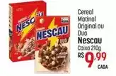 Muffato Nescau - cereal matinal original ou duo oferta