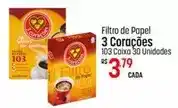 Muffato 3 corações - filtro de papel oferta