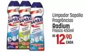 Muffato Radium - limpador sapolio fragrâncias oferta