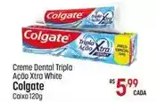 Muffato Colgate - creme dental tripla acao xtra white oferta