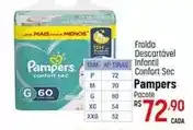 Muffato Pampers - fralda descartável infantil confort sec oferta