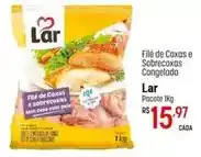 Muffato Lar - filé de coxas e sobrecoxas congelada oferta