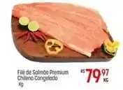 Muffato De - file de salmão premium chileno congelado oferta