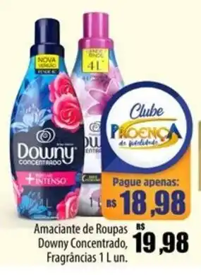 Proença Supermercados Amaciante de Roupas Downy Concentrado, Fragrâncias oferta