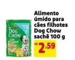 Mercado Extra Purina - alimento úmido para cães filhotes dog chow sachê 100 g oferta