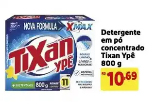 Mercado Extra Tixan ypê - detergente em pó concentrado oferta