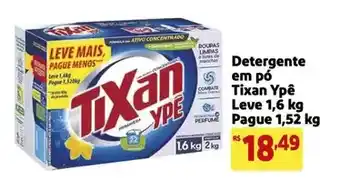 Mercado Extra Tixan ypê - detergente em pó oferta