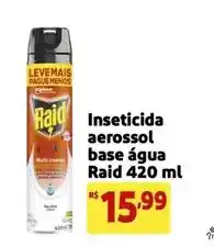 Mercado Extra Raid - inseticida aerossol base água oferta