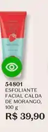 O Boticário O boticario - esfoliante facial calda de morango oferta