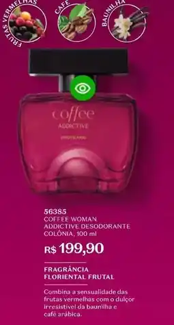 O Boticário O boticario - coffee woman additive desodorante colônia oferta