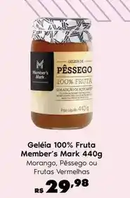 Sam's Club Member's mark - geleia 100% fruta oferta