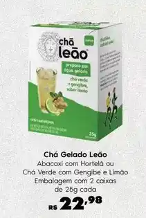 Sam's Club Leão - chá gelado oferta