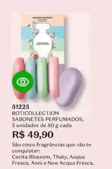 O Boticário Thaty - boticollection sabonetes perfumados oferta