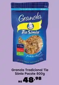 Sam's Club Tradicional - granola tradicional tia sônia oferta