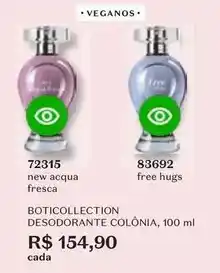 O Boticário Acqua - desodorante colônia oferta