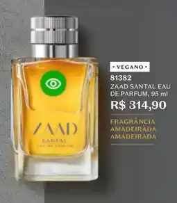 O Boticário Zaad - sandal eau de parfum oferta