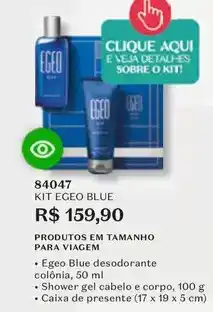 O Boticário Egeo - kit blue oferta