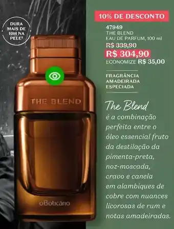 O Boticário O boticario - the blend eau de parfum oferta