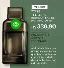 O Boticário Oriental - bourbon eau de parfum oferta