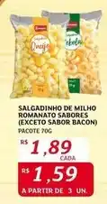 Assaí Atacadista Sabores - salgadinho de milho romanato sabores oferta